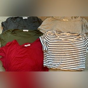 5 Short Sleeve Maternity Shirts